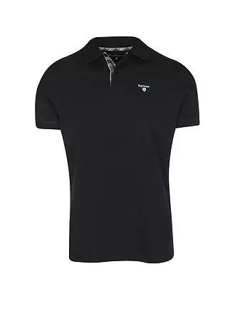BARBOUR | Polo coupe classique | schwarz